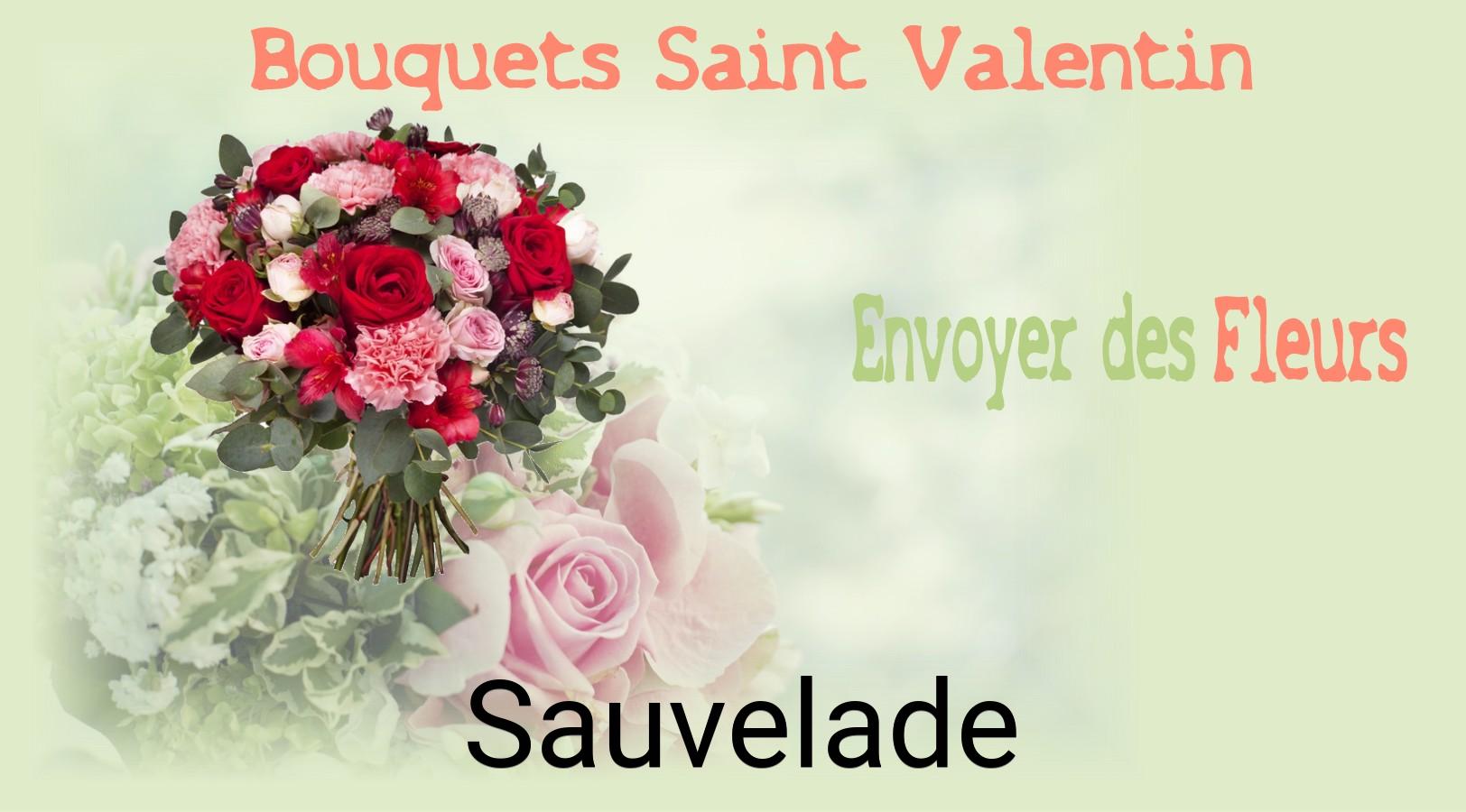 Roses de Saint-Valentin livrées à Sauvelade